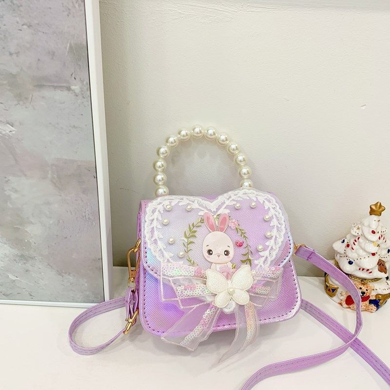 Coreano lindo bolso de niña dulce amor nicho bolso de hombro 2024 nuevo tipo de cartoon princess mochila