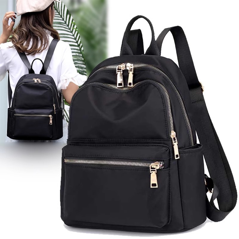 Women's Backpack 2026 New Trendy Travel Oxford Cloth Small Backpack Versatile Fashion Canvas Small Bag School Bag