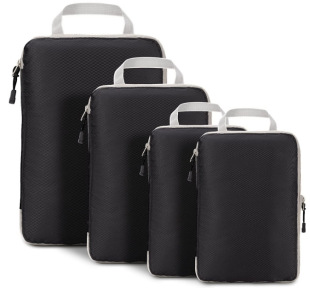 Travel storage bag four-piece suit waterproof luggage sorting bag compressible clothes storage bag