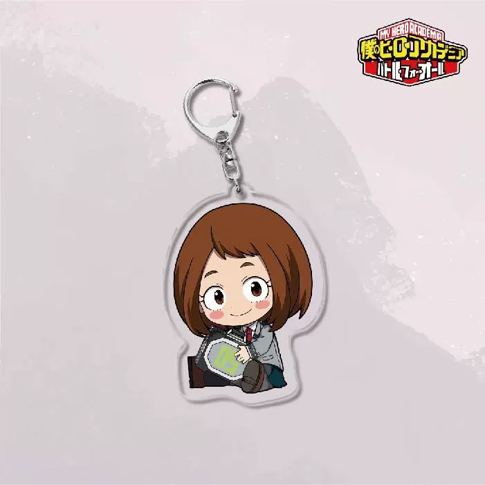 acrylic keychain, heroes, creative jewelry, Birthday gift