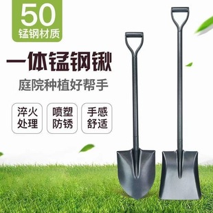 Manufacturer Wholesale Hardware Stainless Steel Practical One-Piece Shovel Garden Tool Shovel Agricultural Digging and Vegetable Planting Shovel Shovel