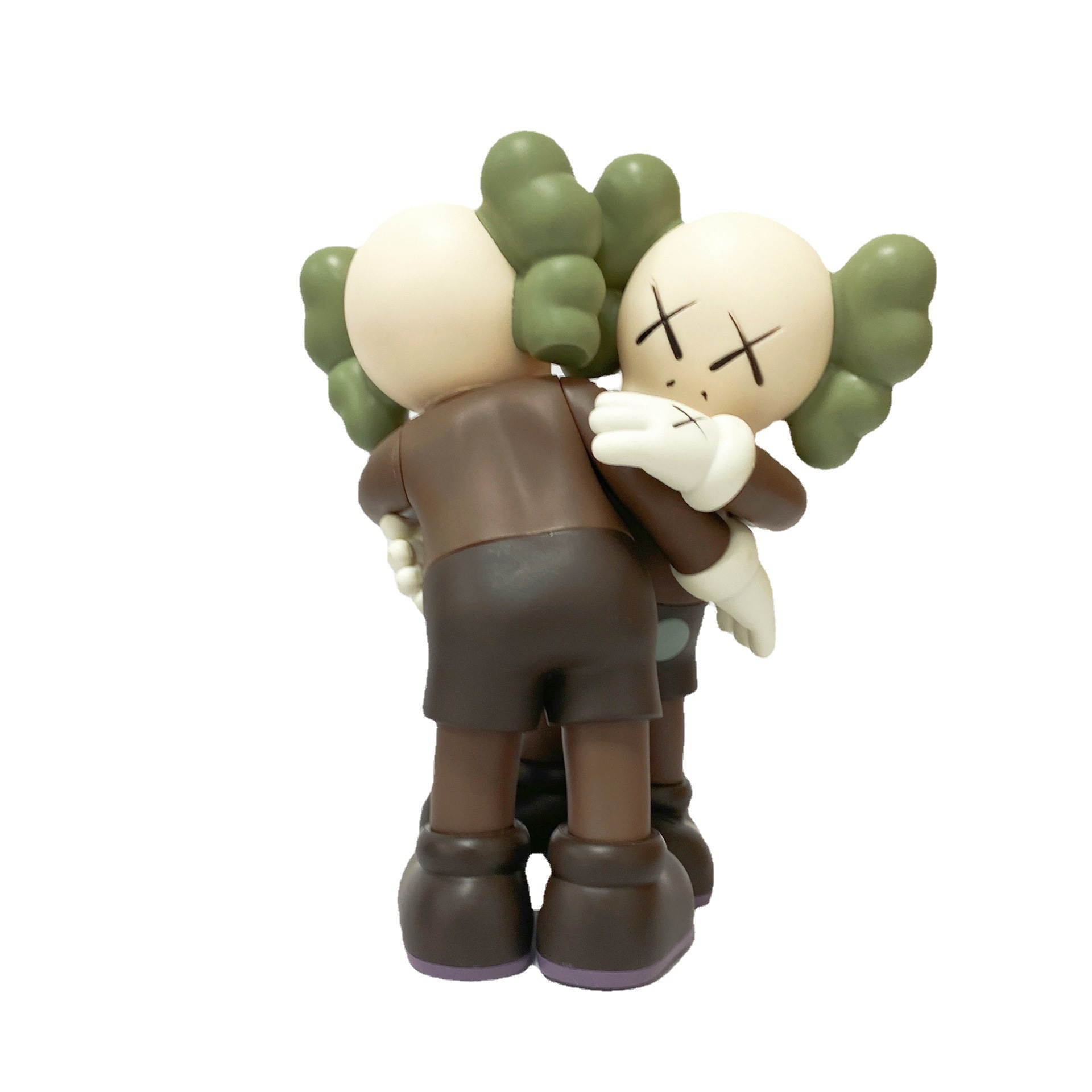 (2개) KAWS 북유럽 폭력적인 곰 손으로 만든 장식품 손으로 만든 창조적 인 예술 거실 TV 캐비닛 현관 바탕 화면