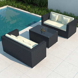 户外沙发防晒防水组合客厅庭院室外藤制藤艺沙发家具三人藤编藤椅