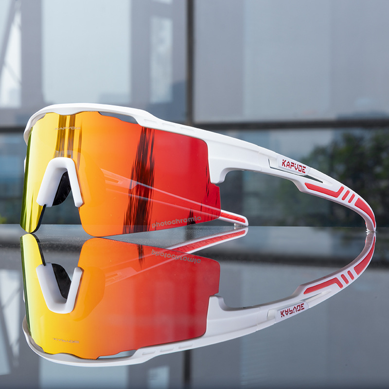 Gafas de Ciclismo Fotocromáticas de TR90, Fotocromático, A prueba de viento, para Ciclismo