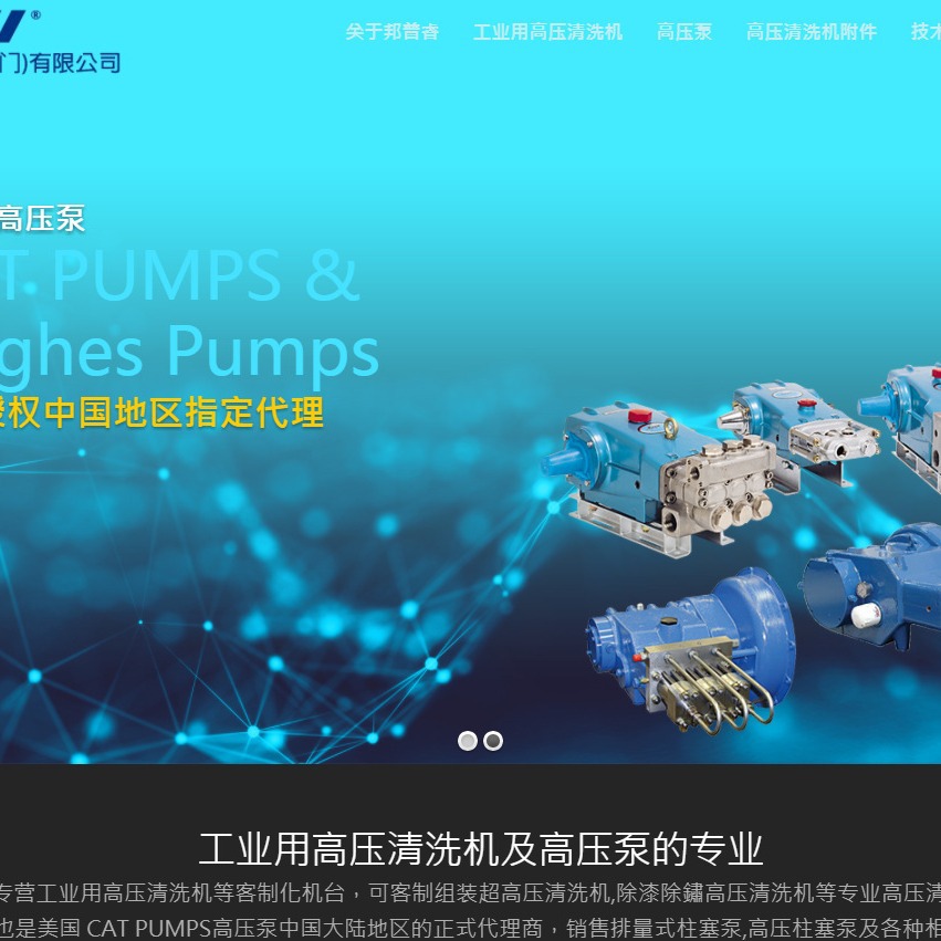 优惠供应美国猫牌CAT PUMPS高压柱塞泵237