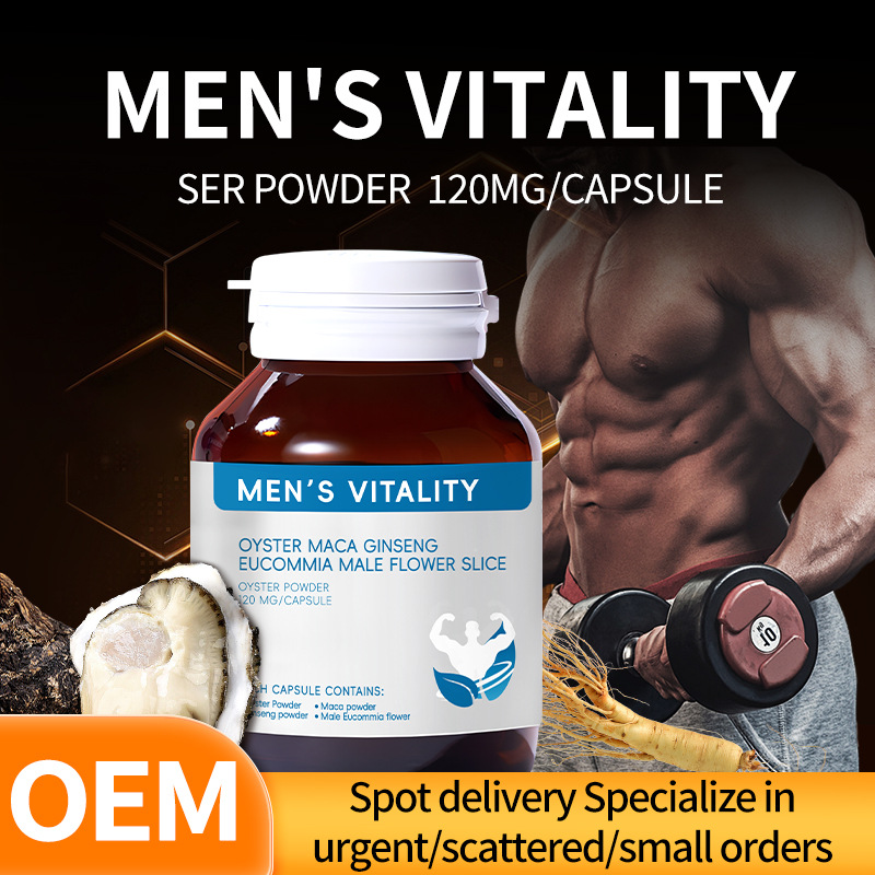 W Cross-Border Men's Oyster Tablets Ginseng Polygonatum Deer Blood Compound Oyster Essence Men's Functional Tablet Candy