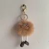 6cm camel color [sausage mouth accessories] [light gold hardware] [35 lobster buckle + 30 flat circle + 4 sections o chain]