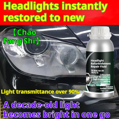 Quick Brightening Coating, Auto glass repair liquid