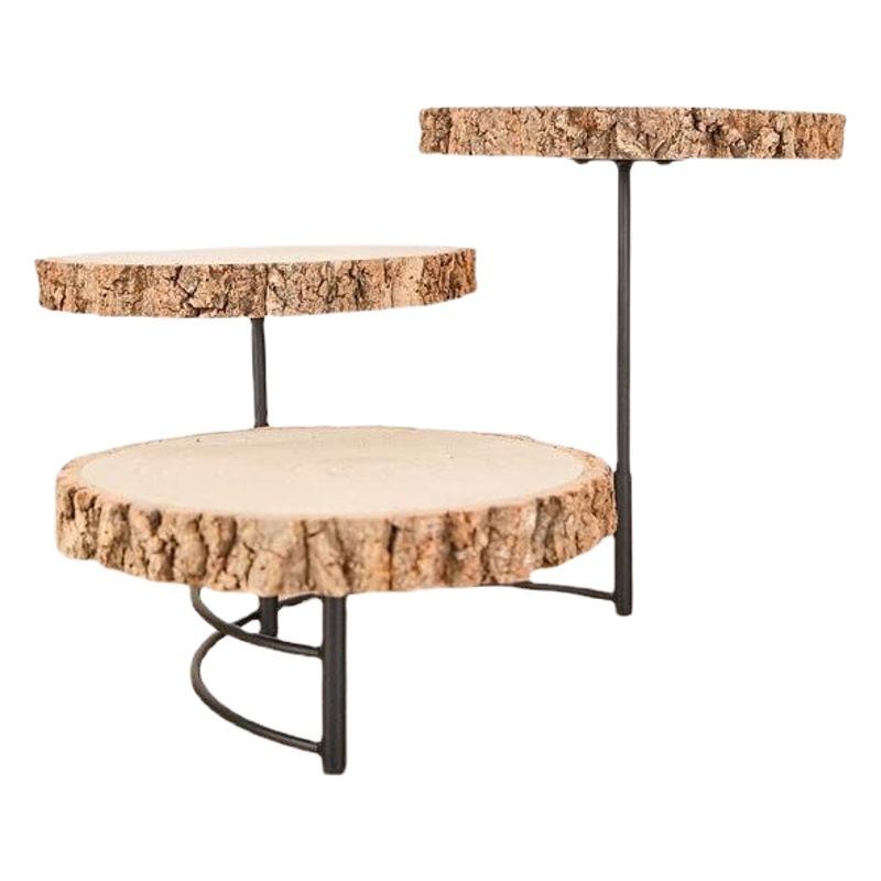 Multi-capa alféizar de la ventana soporte de flor maceta de madera maciza soporte de flor balcón soporte de flor piso al aire libre soporte de maceta