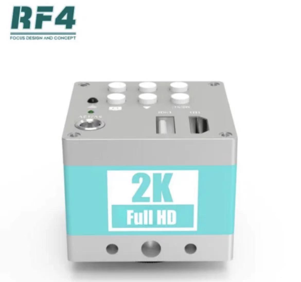 Microscopio de alta potencia RF4 mantenimiento de la placa base del teléfono móvil microscopio HD 7-50X Microscopio de zoom continuo de doble brazo