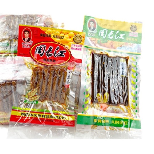 Chou Changjiang Small Bean Threads, Small Hoof Tendon, Spicy Silk, Hot and Spicy Bean Gluten, Spicy Snack, Hunan Specialty, Nostalgic Snack Food