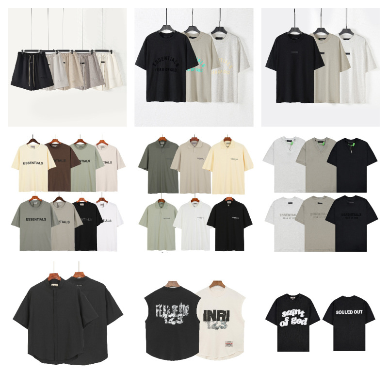 Cross-Border Trendy Brand Fog Beautiful Velvet Printed Short-Sleeved T-Shirt Summer Comfortable and Versatile T-Shirt for Men and Women