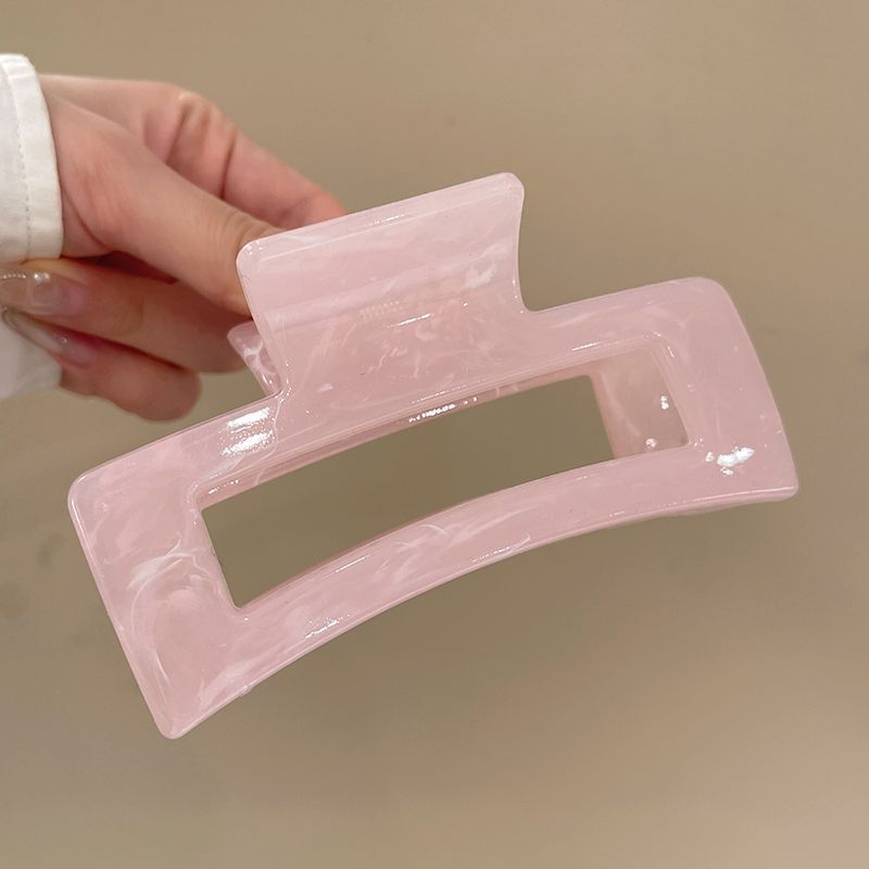 Pinza per capelli quadrata elegante da donna stile coreano_voghion.com
