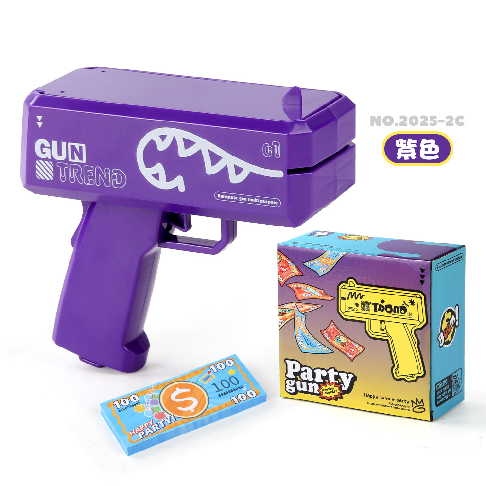 MoneyGun, pistolas de pulverización de dinero, dibujos animados, pistolas de pulverización de dinero, pistolas de juguetes, pistolas de billetes, pistolas de juguetes