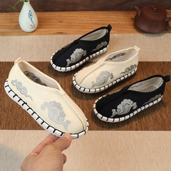 Children's embroidered shoes, old Beijing cotton shoes, boy shoes, embroidered shoes, dance shoes, Hanfu shoes, baby Chinese-style performance shoes