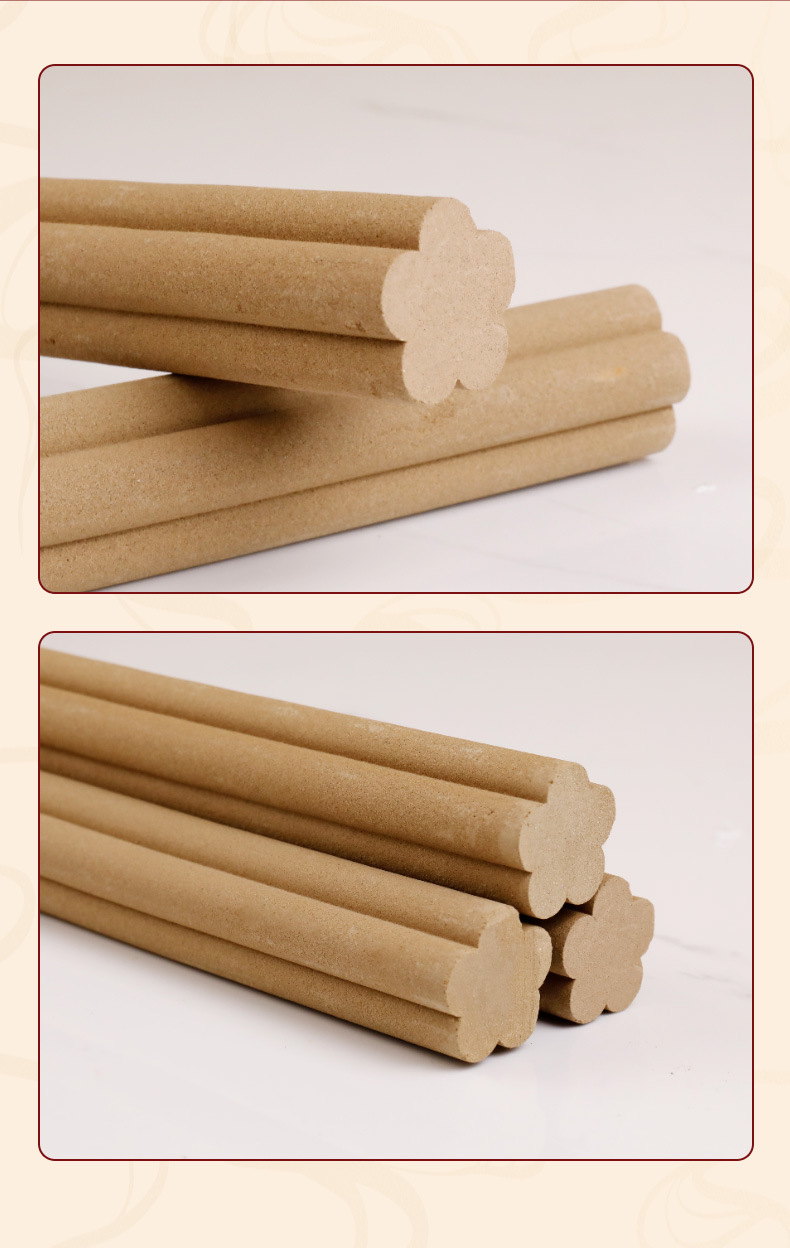 Agarwood Moxa Sticks Chen Xiang Ai Tiao Moxibustion Bars for Meridian Warming Therapy 27x200mm 5-Lobe Roll specifications