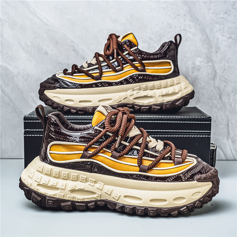 2025 Spring Summer New Dad Ins Men's Thick Sole Height Increase 10cm Casual Sports Shoes Trendy_vogvips.com