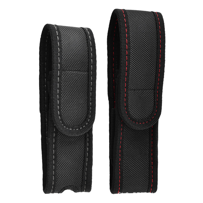 尼龙布手电筒套收纳袋手电保护包便携腰包户外带耐磨便携式手提