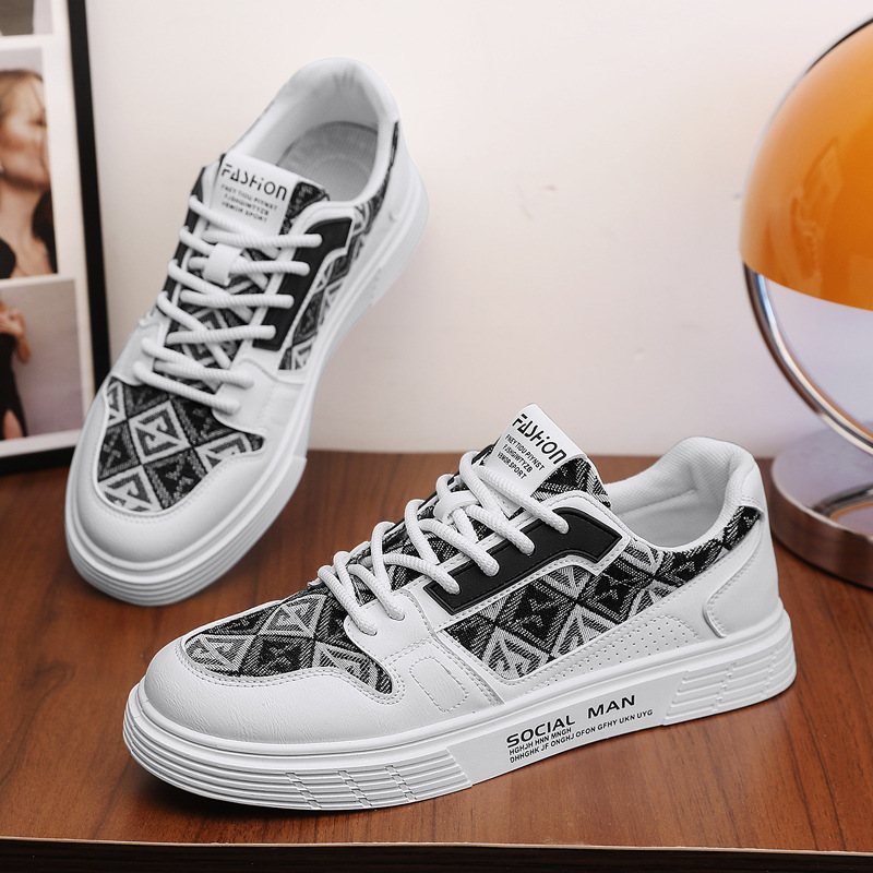 2024 nuevo diseño de nicho de varones de lienzo casual zapatos de skate deportivo casual zapatos de tendencia