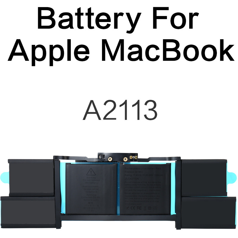 A2113 is suitable for Apple laptop battery MacBook Pro 16-inch 2019 model (A2141) A2113 is suitable for Apple laptop battery MacBook Pro 16-inch 2019 model (A2141)