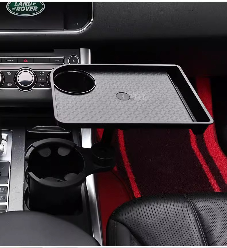 Cross-Border Car Cup Holder Tray, Car Cup Holder, Beverage Storage, Small Dining Table, Car Expandable Cup Holder