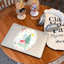 新款MacBookpro笔记本保护壳春日水晶透明细闪13寸苹果电脑保护壳