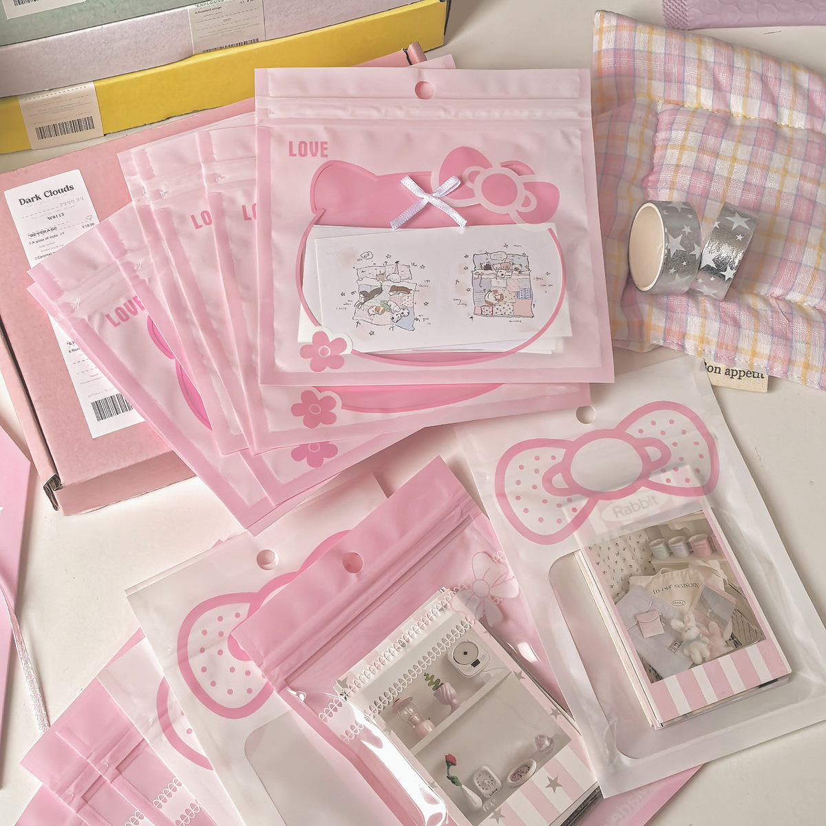 Cute Bow Knot Plastic Daily Party Party Supplies Gift Wrapping Supplies 1 Piece display picture 3