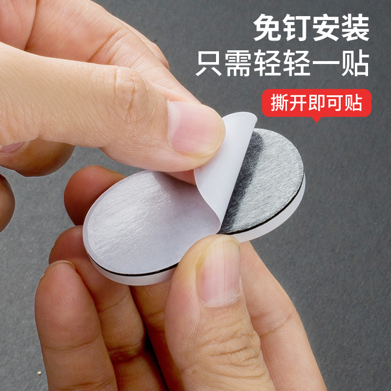 Dual-ball adhesive universal pulley home hardware accessories no-drilling ball rotation assist small pulley load-bearing