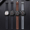 Swiss watch for leisure, sports quartz silica gel men's watch, suitable for teen, wholesale