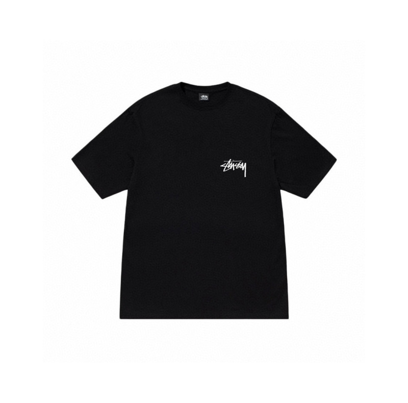 クロスボーダーのトレンドブランド stu スチュープリント半袖ルーズ男女兼用万能Tシャツカップル着用プリント学生半袖|undefined