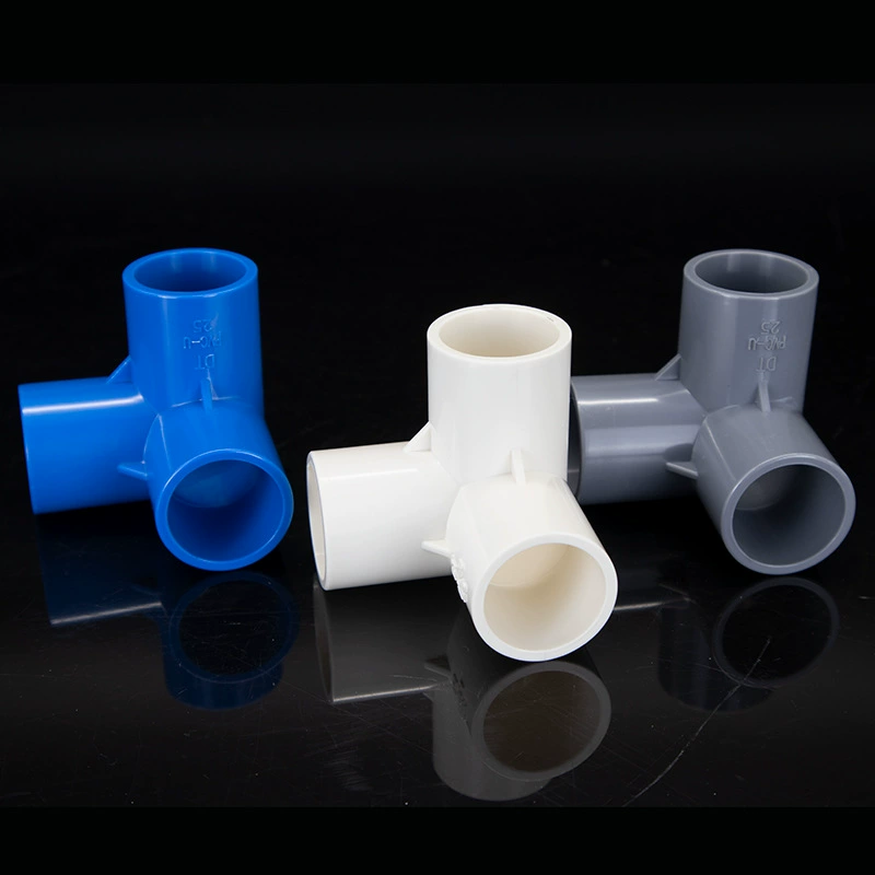 Объёмные аксессуары PVC, оптом, 1 дюйм, тройник