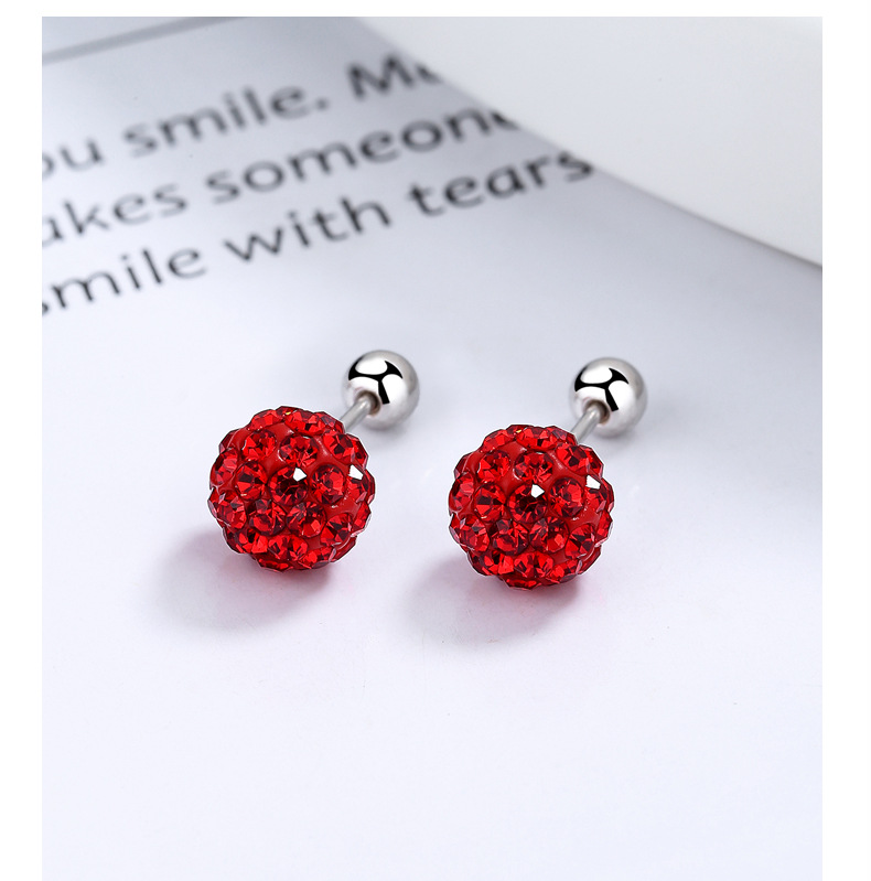 1g Weight 925 Sterling Silver Ear Needle Material Small Stud Earrings Classification Screw Backs Ear Cap Type 1 Pair 925 Sterling Silver 925 Sterling Silver Earrings Round Screw Backs Small Stud Earrings