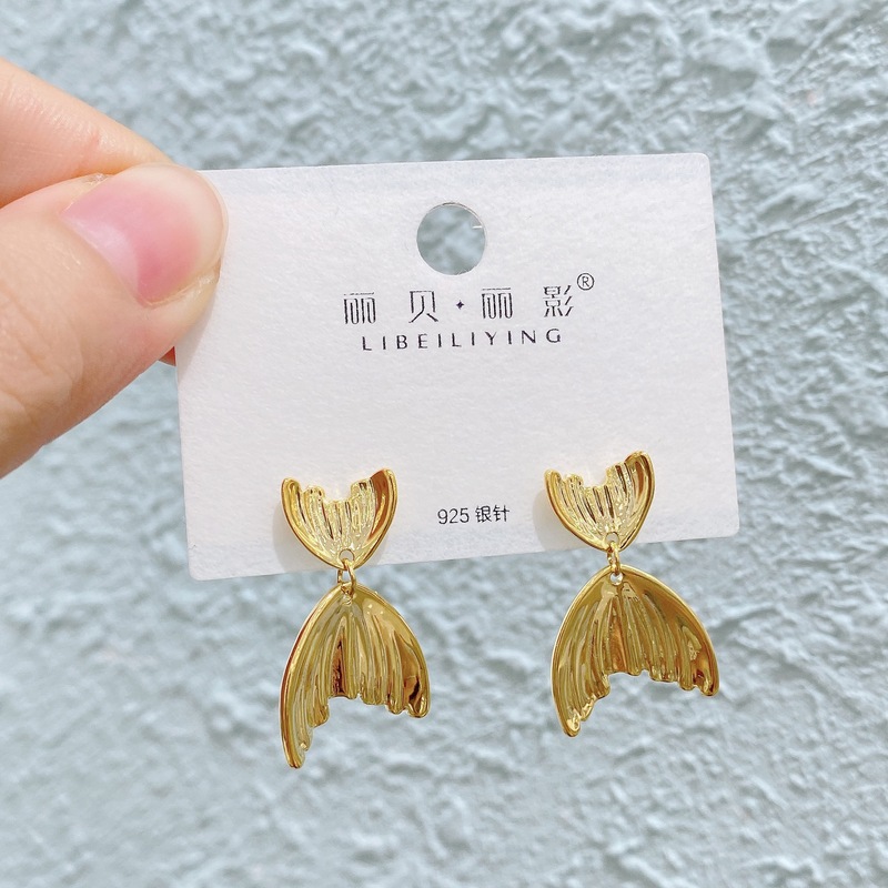 丽银/丽贝丽影复古金属耳环潮流耳饰女简约气质耳坠个性时尚潮款|undefined