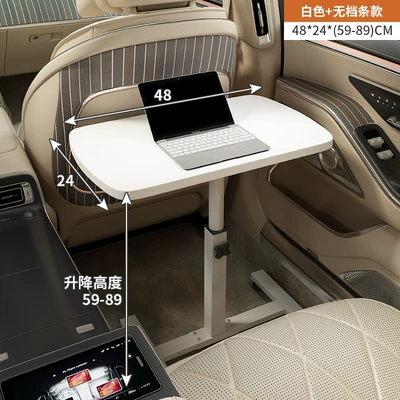 Car Small Table, Foldable Dining Table, Co-Pilot, Front and Rear Seats, Universal Table for Studying and Writing Homework, Multi-Purpose Wholesale (Car table board) - warm-white-4824-is-suitable-for-most-small-cars