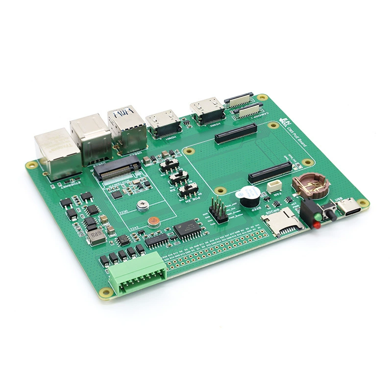 Плата расширения PoE для Raspberry Pi CM5 Compute Module 5, совместимая с Lite/eMMC базовая плата