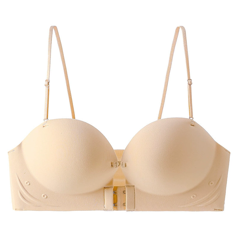 Quality push up bra, underwear, non-slip straps, strapless