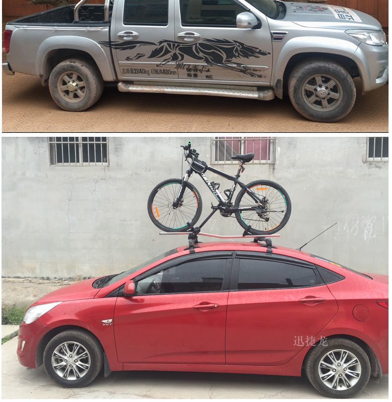 Wuling Bingo Clear Sky Starlight Macaron Car Roof Luggage Rack Crossbar Aluminum Alloy Load-Bearing Anti-Theft Roof Box Crossbar