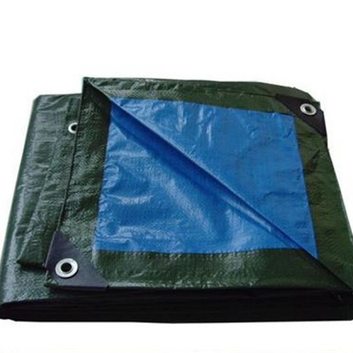 厂家直供编织防水布 蓝绿 蓝银编织布 蓝桔防水布 双银PE布