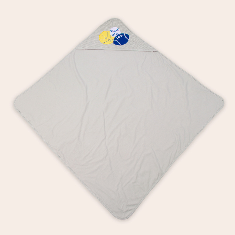 Sunnozy recién nacido manta multiusos de cuatro estaciones Manta de doble capa de punto para bebés
