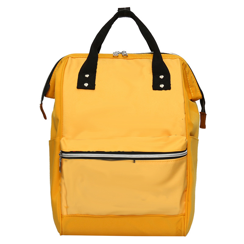 Nuevo bolso de la momia moda dibujos animados oso mochila mujer estilo coreano estudiante mochila ligera viaje pequeña mochila masculina