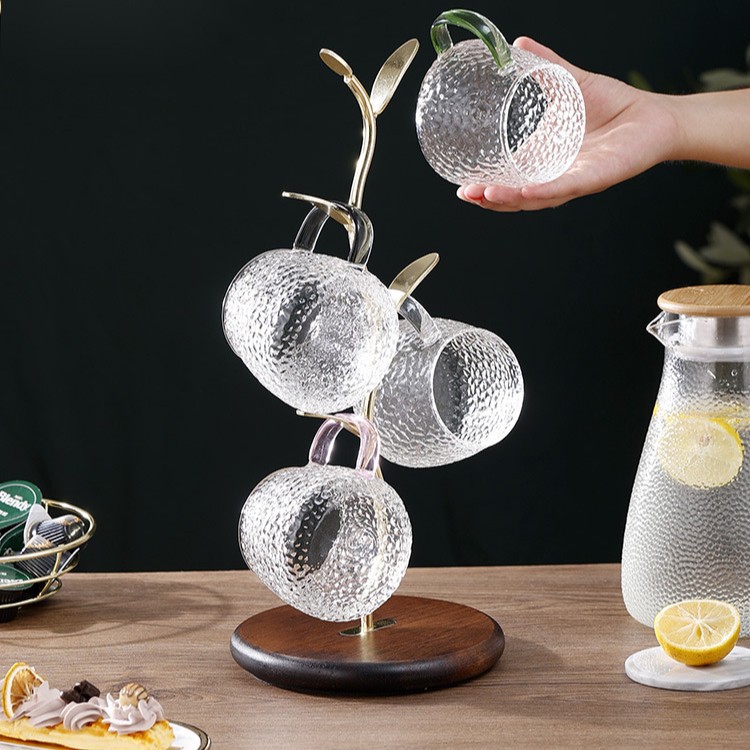 Sostenedor de taza de café de estilo country americano simple taza transfronteriza titular de la taza de agua titular de la taza de vidrio Fuente de la fábrica