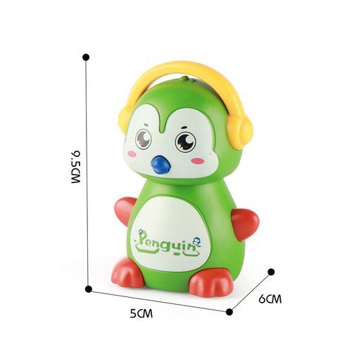 Children's cute pressing penguin backspin toy for 3 years and 6 months, companion toy, cross-border bestseller