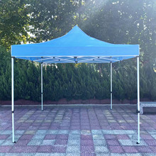 户外自动架帐篷遮阳防雨摆摊折叠收缩雨棚可印字四角广告帐篷直供