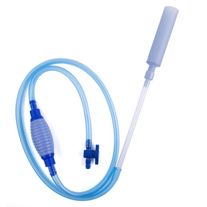 Herramienta de pecera, extractor de agua, extractor de agua, extractor de agua, herramienta de limpieza, tanque de peces, lavado de arena, sifón image 2