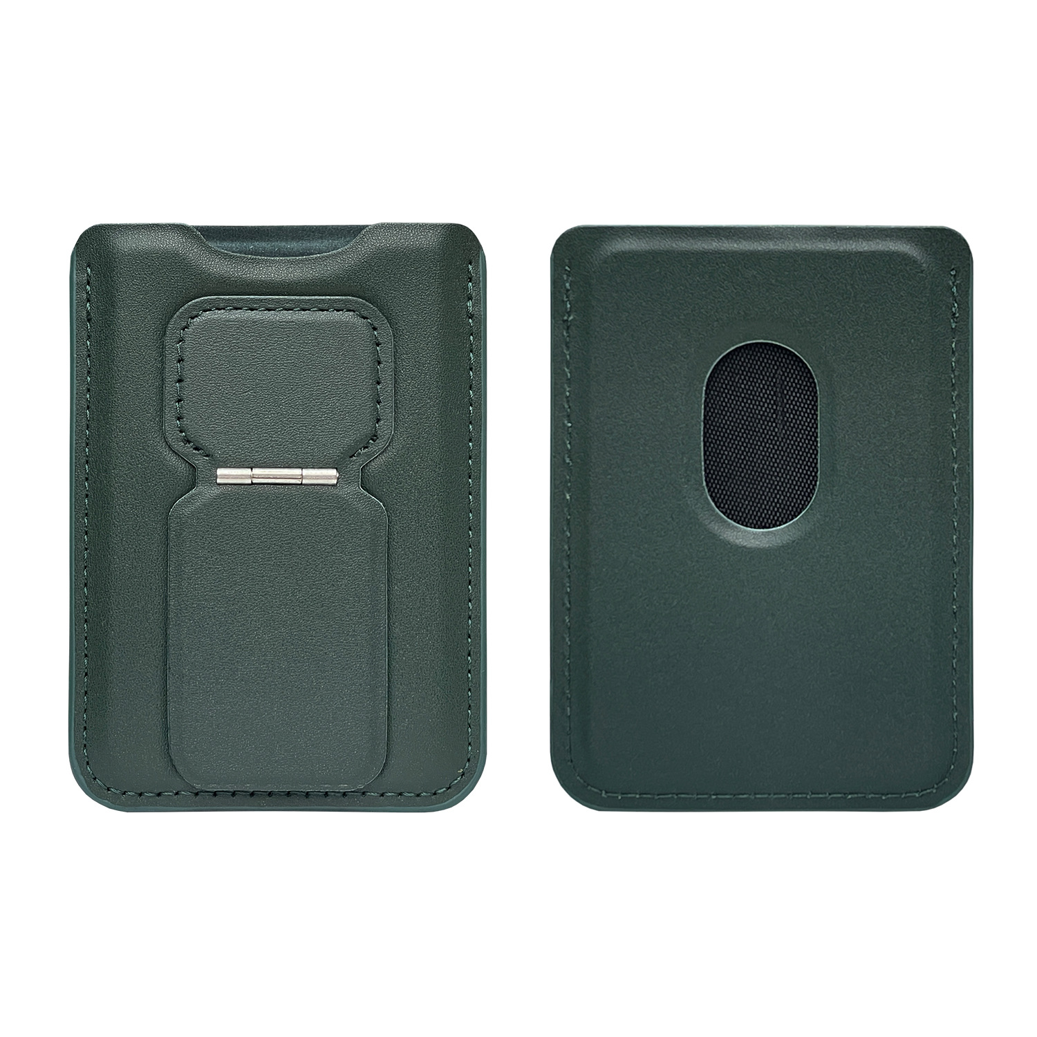 Suministro directo de fábrica super fuerte magnético doble fila imán teléfono móvil titular de la tarjeta de escritorio plegable soporte magnético