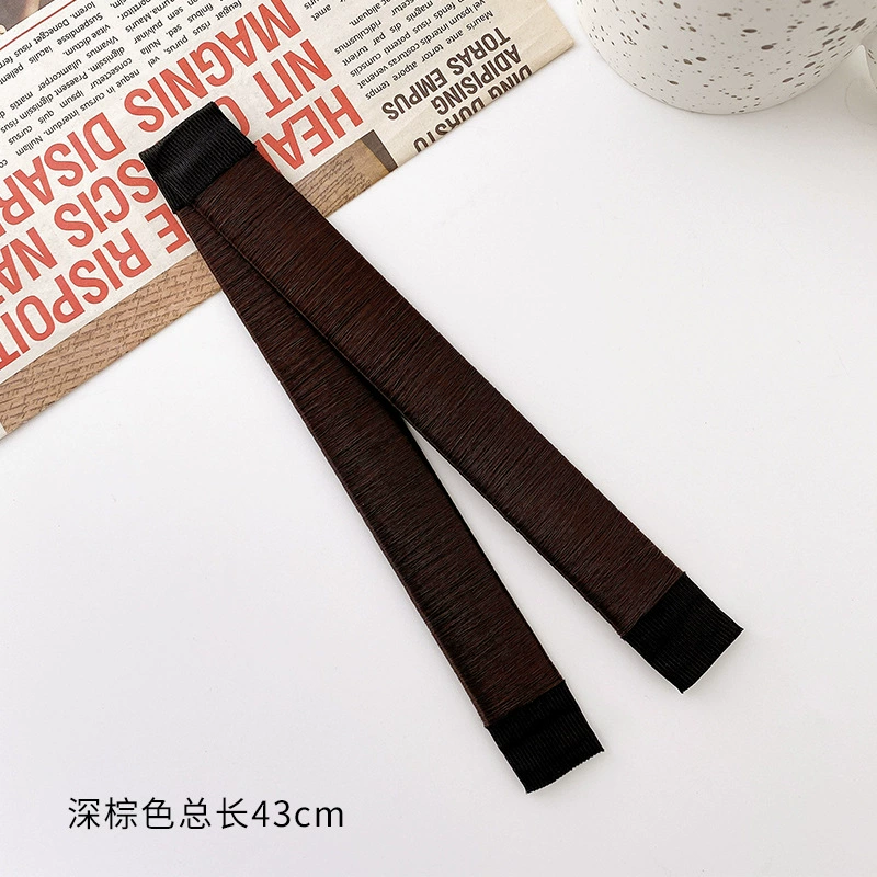 Hair Bun Maker (Papapa) Curly Hair Stick for Children, 9.5 cm, 4 Colors