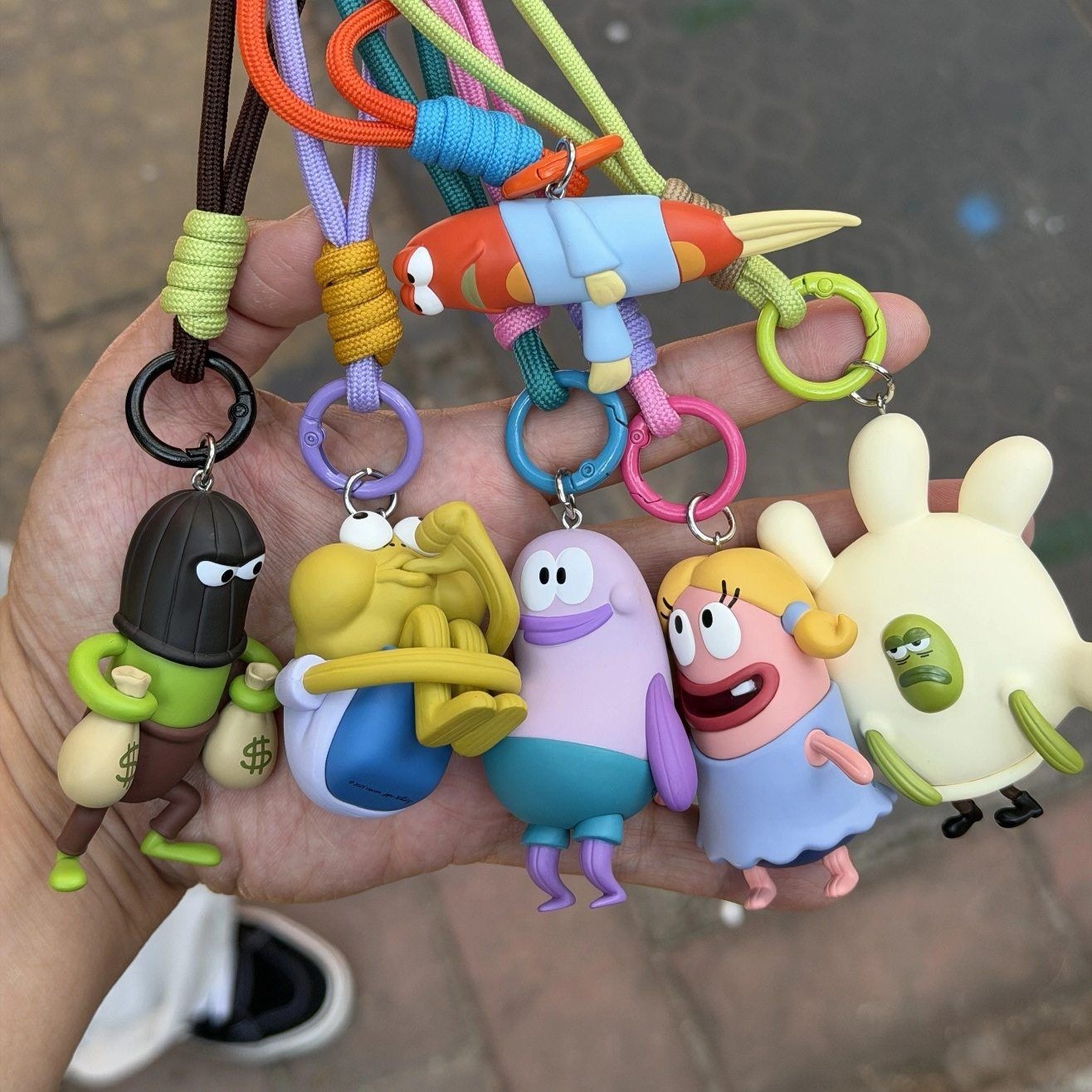 캐릭터 피규어 키링 랜덤박스 가방 장식 열쇠고리