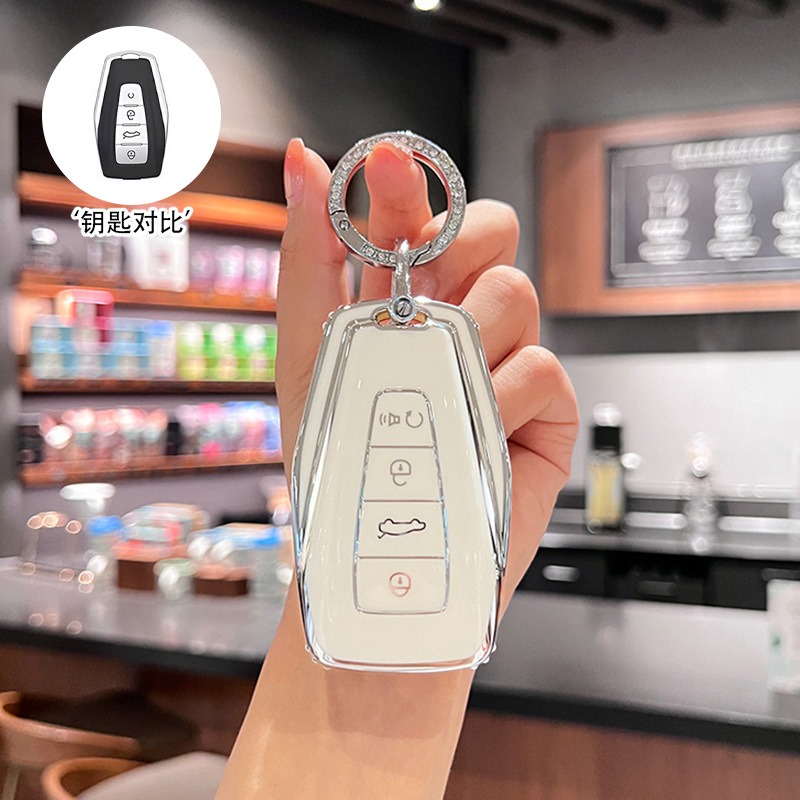 [Geely Model A] 실버 엣지 화이트 + 다이아몬드 반지