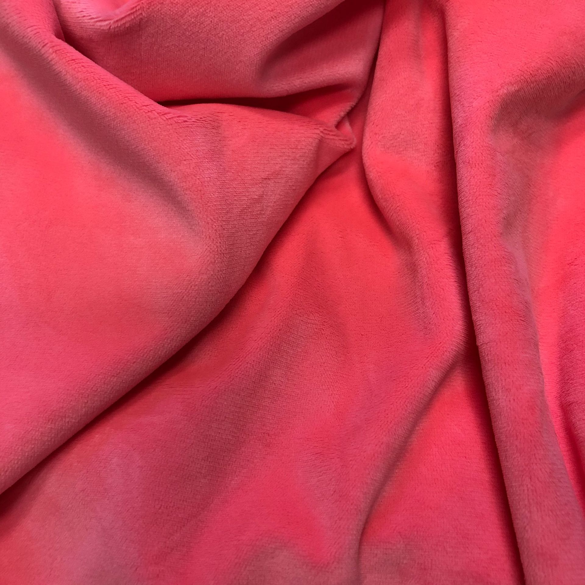cristal espeso super suave poliéster super suave uso peluche juguete ropa tela al por mayor