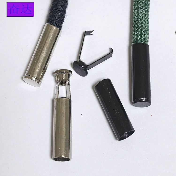 Высококачественный металлический стопор для веревки в форме колокольчика с круглым прямым дизайном, ручной работы, зажим для протяжки веревки, аксессуар для ремня.